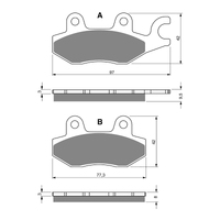 GOLDfren Brake Pads - S3 Sintered Sports