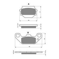 GOLDfren Brake Pads - K5 Off-Road Racing