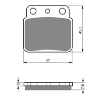 GOLDfren Brake Pads - K5 Off-Road Racing