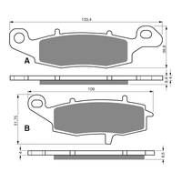 GOLDfren Brake Pads - S3 Sintered Sports