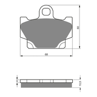 GOLDfren Brake Pads - S3 Sintered Sports