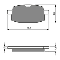 GOLDfren Brake Pads - K5 Off-Road Racing