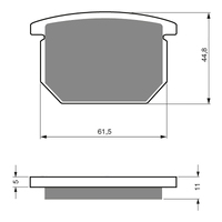 GOLDfren Brake Pads - S3 Sintered Sports