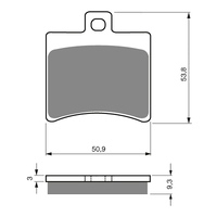 GOLDfren Brake Pads - S3 Sintered Sports