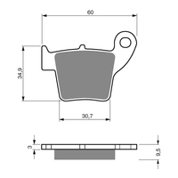 GOLDfren Brake Pads - K5 Off-Road Racing