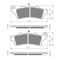 GOLDfren Brake Pads - S3 Sintered Sports