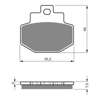 GOLDfren Brake Pads - S3 Sintered Sports