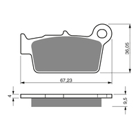 GOLDfren Brake Pads - K5 Off-Road Racing