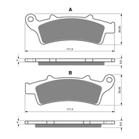 GOLDfren Brake Pads - S3 Sintered Sports