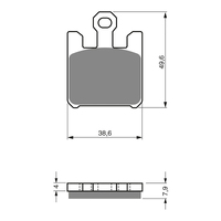 GOLDfren Brake Pads - S3 Sintered Sports