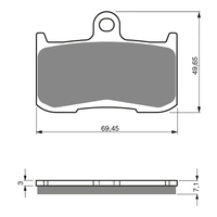 GOLDfren Brake Pads - S3 Sintered Sports