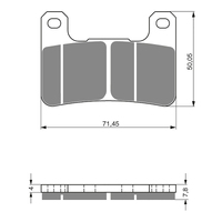 GOLDfren Brake Pads - S3 Sintered Sports