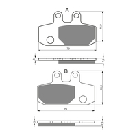 GOLDfren Brake Pads - S3 Sintered Sports