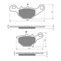 GOLDfren Brake Pads - K5 Off-Road Racing