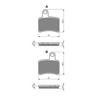 GOLDfren Brake Pads - K5 Off-Road Racing