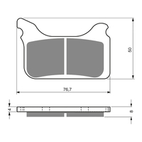 GOLDfren Brake Pads - S3 Sintered Sports