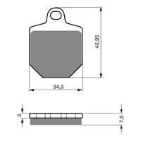 GOLDfren Brake Pads - S3 Sintered Sports