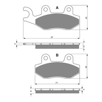 GOLDfren Brake Pads - S3 Sintered Sports