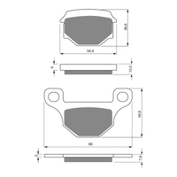 GOLDfren Brake Pads - S3 Sintered Sports