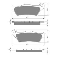 GOLDfren Brake Pads - S3 Sintered Sports