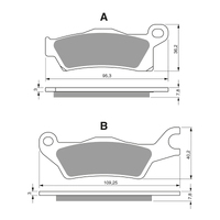 GOLDfren Brake Pads - K1 Sintered Off-Road