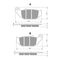 GOLDfren Brake Pads - K5 Off-Road Racing