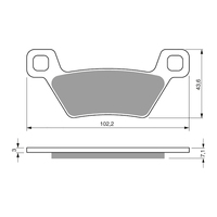 GOLDfren Brake Pads - K5 Off-Road Racing