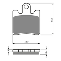 GOLDfren Brake Pads - S3 Sintered Sports