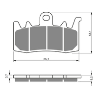 GOLDfren Brake Pads - S3 Sintered Sports