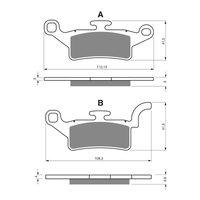 GOLDfren Brake Pads - S3 Sintered Sports