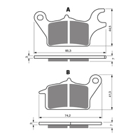 GOLDfren Brake Pads - S3 Sintered Sports