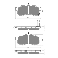 GOLDfren Brake Pads - K5 Off-Road Racing