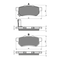 GOLDfren Brake Pads - K5 Off-Road Racing