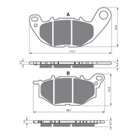 GOLDfren Brake Pads - S3 Sintered Sports