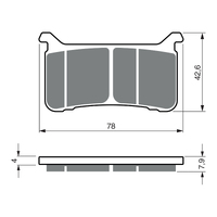 GOLDfren Brake Pads - S3 Sintered Sports