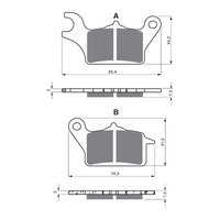 GOLDfren Brake Pads - S3 Sintered Sports