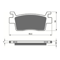 GOLDfren Brake Pads - K5 Off-Road Racing