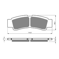 GOLDfren Brake Pads - K5 Off-Road Racing