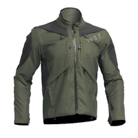 Thor 2024 Terrain Army/Charcoal Textile Jacket