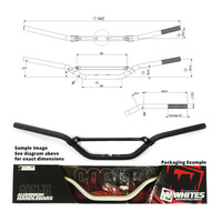 Whites Handlebar 7/8 (22.2mm) AL6061 Black KX/KXF/RMZ