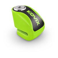 Kovix Overlord Disc Lock KNN1 Fluoro Green with Reminder Cable