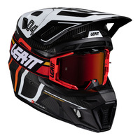 Leatt 2025 9.5 Helmet Kit - Carbon / White (L/59-60cm)