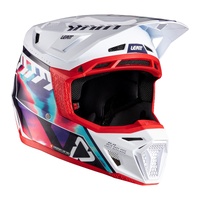Leatt 8.5 Helmet Kit - Royal Blue / Red (XL)