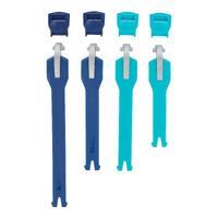 Leatt Strap Kit 5.5 - Aqua - 4-pcs