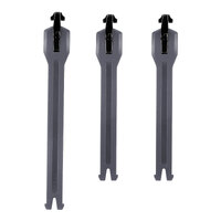 Leatt Strap Kit 3.5 - Gray - 3-pcs