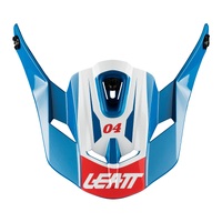 LEATT GPX 4.5 HELMET PEAK V25 BLU/WH