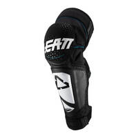 Leatt Knee & Shin Guard 3DF Hybrid Ext Junior - White / Black