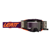 Leatt 5.5 Velocity Goggle Roll-off - Purple / Clear 83%