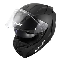 LS2 FF817 Challenger II Solid Helmet Ð Matte Black (L)