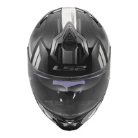 LS2 FF817 Challenger II Nitro Helmet Ð Black / Grey (XL)